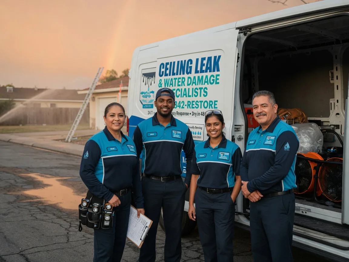Ceiling Leak Cleanup company in Dibble, OK