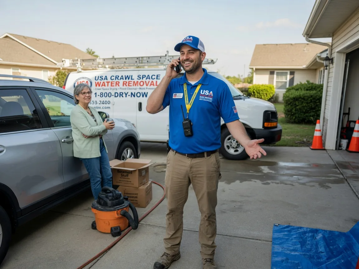 Crawl Space Water Removal Dibble, OK FAQs